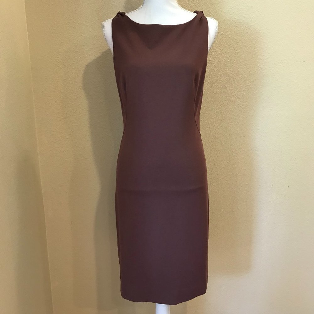 MM.LaFleur Sleeveless Dress with Twist at Shoulder